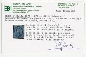 1879 - 25 cent. Umberto I (40), ... 