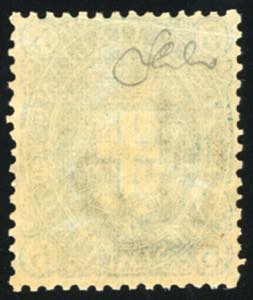 1889 - 5 cent. Stemma, fondo pieno ... 