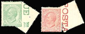 1906 - 5 e 10 cent. Leoni, entrambi non ... 