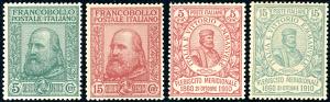 1910 - Garibaldi (87/90), ottima centratura, ... 