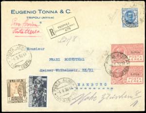 POSTA AEREA 1930 - 50 cent. soprastampato, ... 