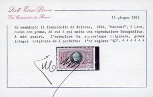 1924 - Alessandro Manzoni, giro ... 