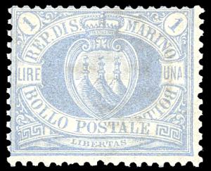 1894 - 1 lira oltremare (31), ... 
