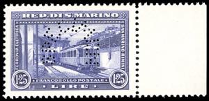 1932 - 1,25 lire violetto Ferrovia, ... 