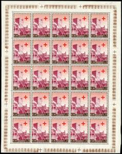 1951 - Croce Rossa, serie completa ... 