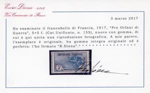 FRANCIA 1917/19 - Pro orfani di ... 