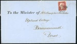 1858 - GREAT BRITAIN - Redirected ... 