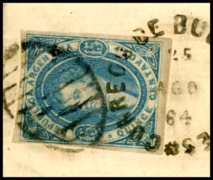 ARGENTINA 1864 - 15 cent. ... 