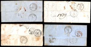 SARDEGNA-INCOMING MAIL 1857/1859 - ... 
