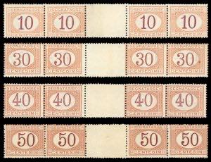REGNO DITALIA SEGNATASSE 1890 - 10 cent., ... 