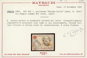 REPUBBLICA ITALIANA VARIETA ... 