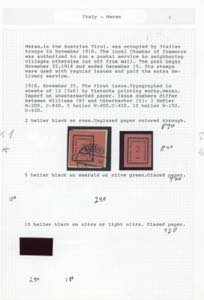 TERRE REDENTE MERANO 1918 - ... 