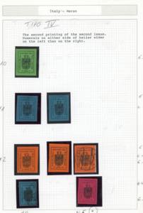 TERRE REDENTE MERANO 1918 - ... 