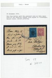 TERRE REDENTE MERANO 1918 - ... 