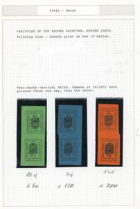 TERRE REDENTE MERANO 1918 - ... 