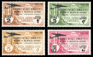 CIRENAICA POSTA AEREA 1934 - Volo ... 