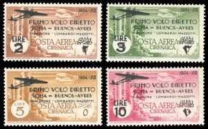 CIRENAICA POSTA AEREA 1934 - Volo ... 