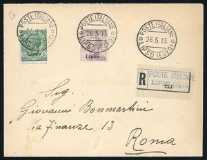 EGEO 1912/1920 - Nove buste con ... 