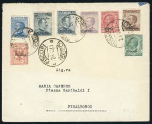 EGEO 1912/1920 - Nove buste con ... 