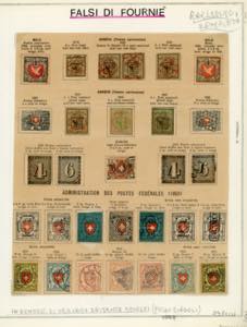 SVIZZERA CANTONALI E POSTE ... 