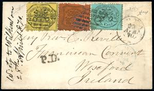 STATO PONTIFICIO-IRLANDA 1870 - 5 cent. ... 