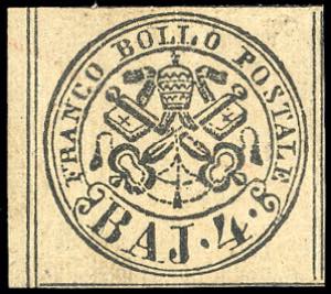 1852 - 4 baj bruno grigio chiaro (5), nuovo, ... 