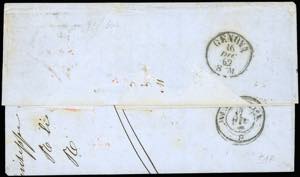 SARDEGNA-FRANCIA 1862 - 20 cent. ... 