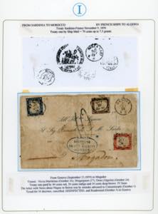 SARDEGNA-MAROCCO 1859 - 10 cent. ... 