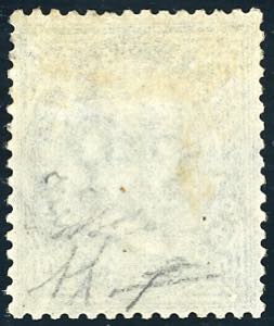 1866 - 5 cent. De La Rue, tiratura ... 