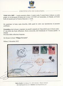 TOSCANA-OLANDA 1855 - 1 crazia ... 