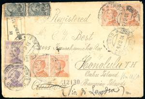 1925 - 20 cent., due coppie, e 50 cent, ... 