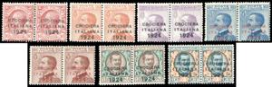 1924 - Crociera Italiana, serie completa in ... 