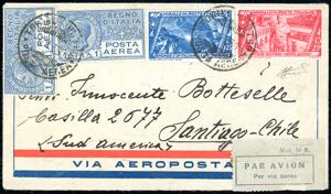 1933 - 5 + 2,50 lire, 1,25 lire Decennale ... 