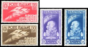 1935 - Salone Aeronautico, serie completa ... 