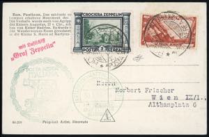 1933 - 3 lire Zeppelin (45), con ... 