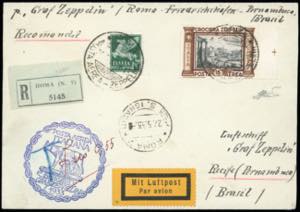1933 - 15 lire Zeppelin e 5 lire ... 
