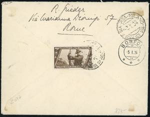 1934 - I 4 valori di posta aerea ... 