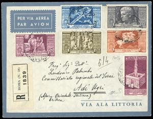 1937 - 1,75 + 1 lire posta ordinaria e serie ... 