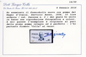 1934 - 10 lire Coroncina (2), ben ... 