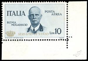 1934 - 10 lire Coroncina (2), angolo di ... 