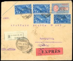 1933 - 2,50 lire (E14), 1,25 lire Marcia su ... 