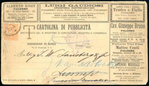 1890 - 20 cent. Umberto I perforato CC, ... 