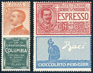 1925 - 20 cent. Columbia e 60 cent. ... 