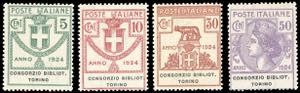 CONSORZIO BIBLIOT. TORINO 1924 - Serie ... 