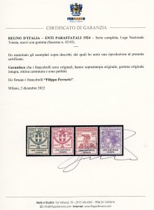 LEGA NAZIONALE TRIESTE 1924 - ... 