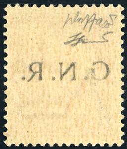 1944 - 10 lire soprastampa G.N.R. ... 