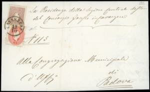1861 - 10 soldi bruno, II tipo, 5 soldi ... 