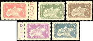 1945 - Ciclista, serie completa (8/12), ... 