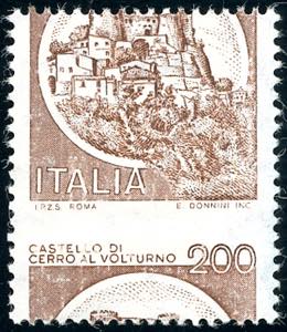 1980 - 200 lire Castello bruno, ... 
