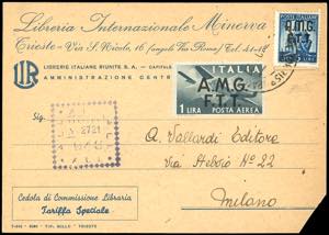1949 - 5 lire Democratica, 1 lira posta ... 